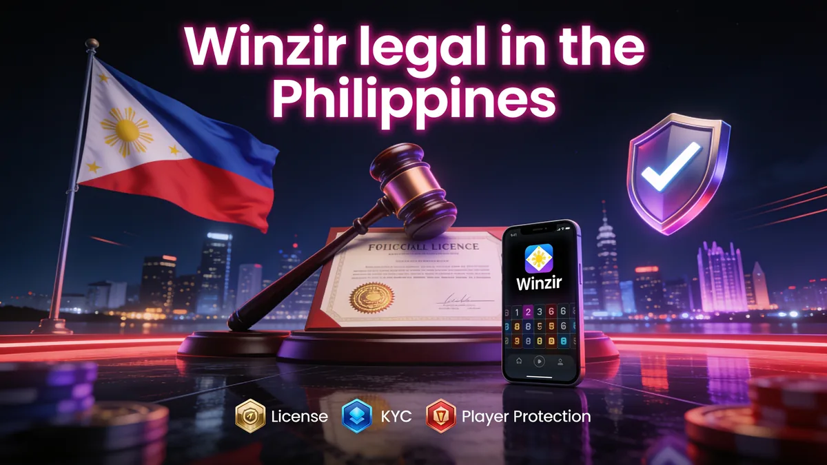 Is Winzir Safe and Legal in the Philippines? for players in the Philippines